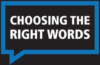Graphic - Choosing the Right Words
