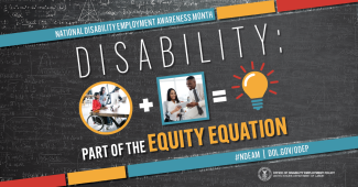 October is Disability Employment Awareness Month