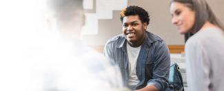 young man at a ccbh clinic