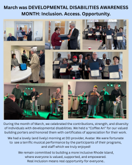 March was DD Awareness Month